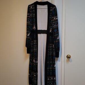 Blackmilk Ancient Egypt Velvet Maxi Jacket